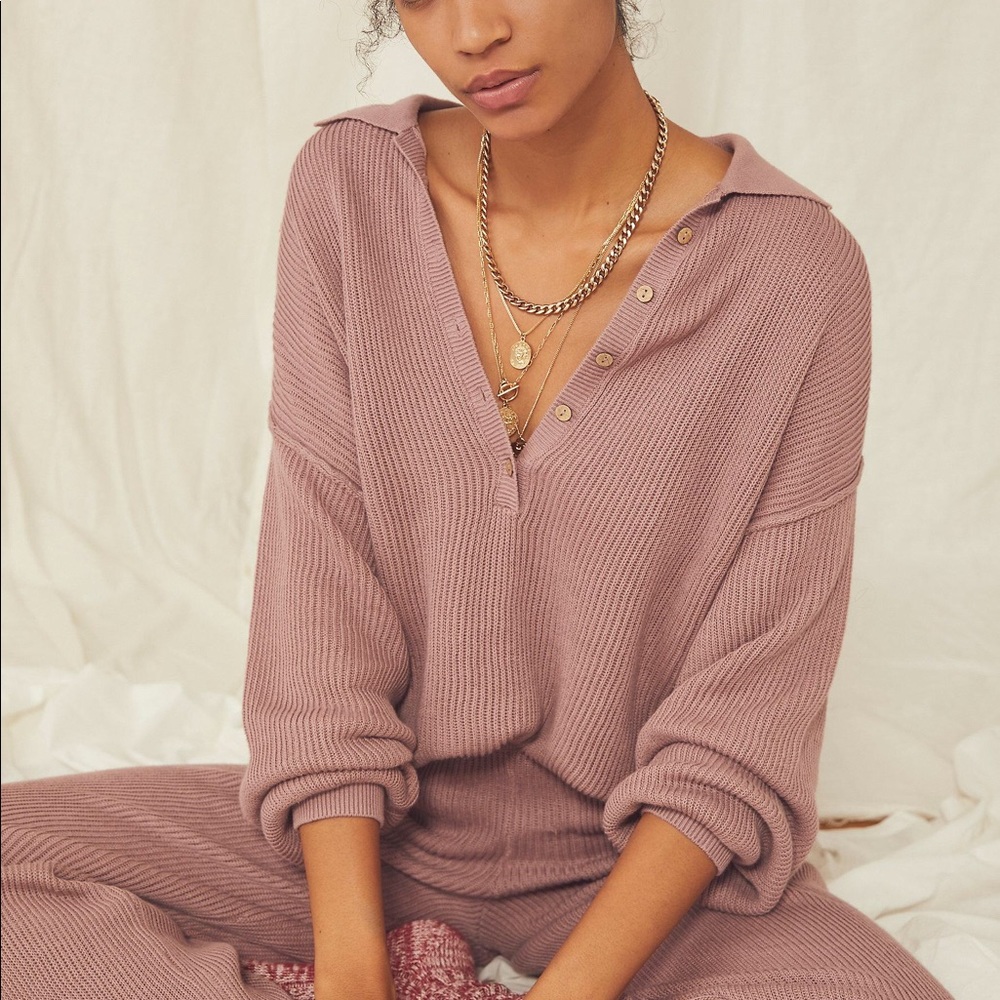 Free people Picnic Sweater Set